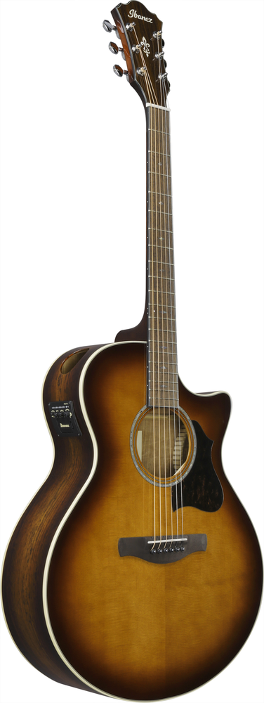 Ibanez AE160 Acoustic Guitar - Vintage Mahogany Sunburst High Gloss