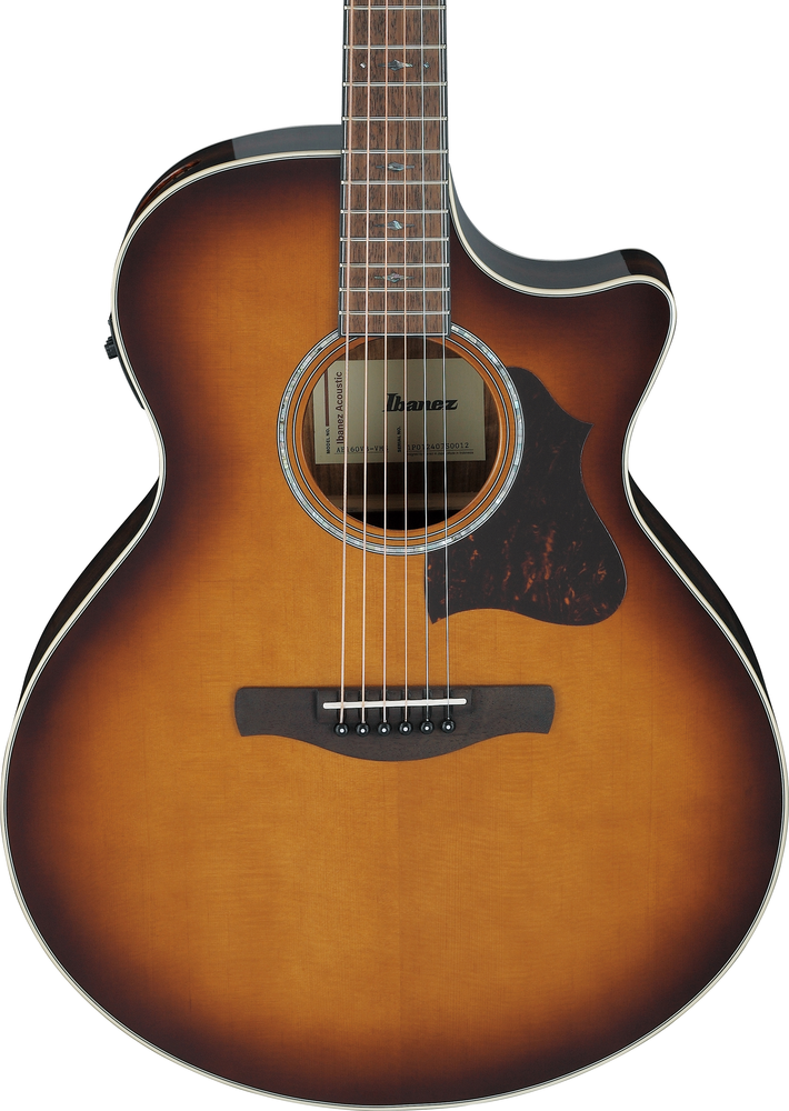 Ibanez AE160 Acoustic Guitar - Vintage Mahogany Sunburst High Gloss