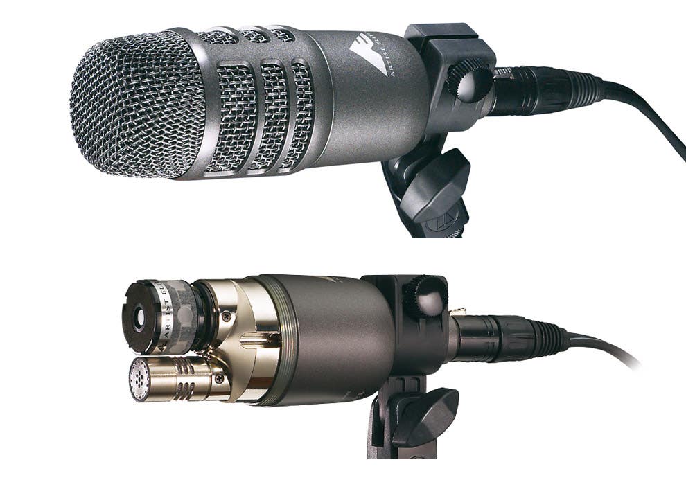 Audio Technica AE2500 Dual Element Dynamic & Condensor Kick Drum Mic