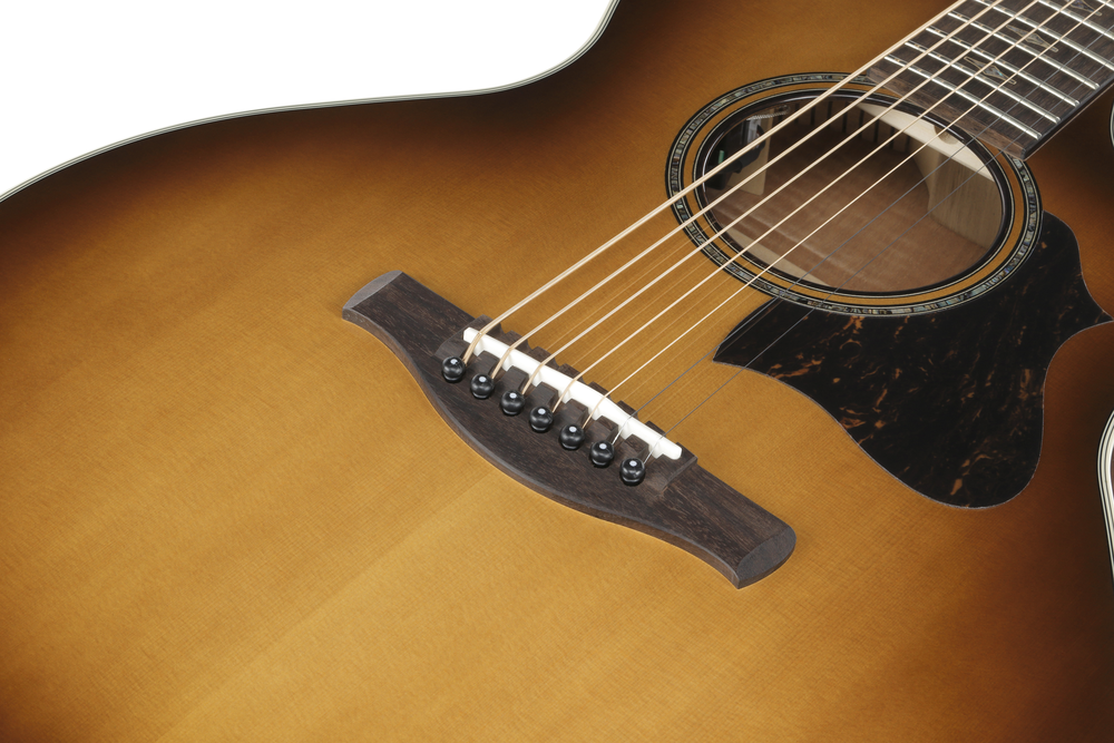 Ibanez AE3007FMH 7 String Acoustic Guitar - Tobacco Edge Burst High Gloss