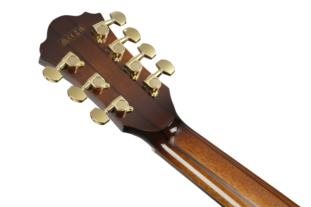 Ibanez AE3007FMH 7 String Acoustic Guitar - Tobacco Edge Burst High Gloss