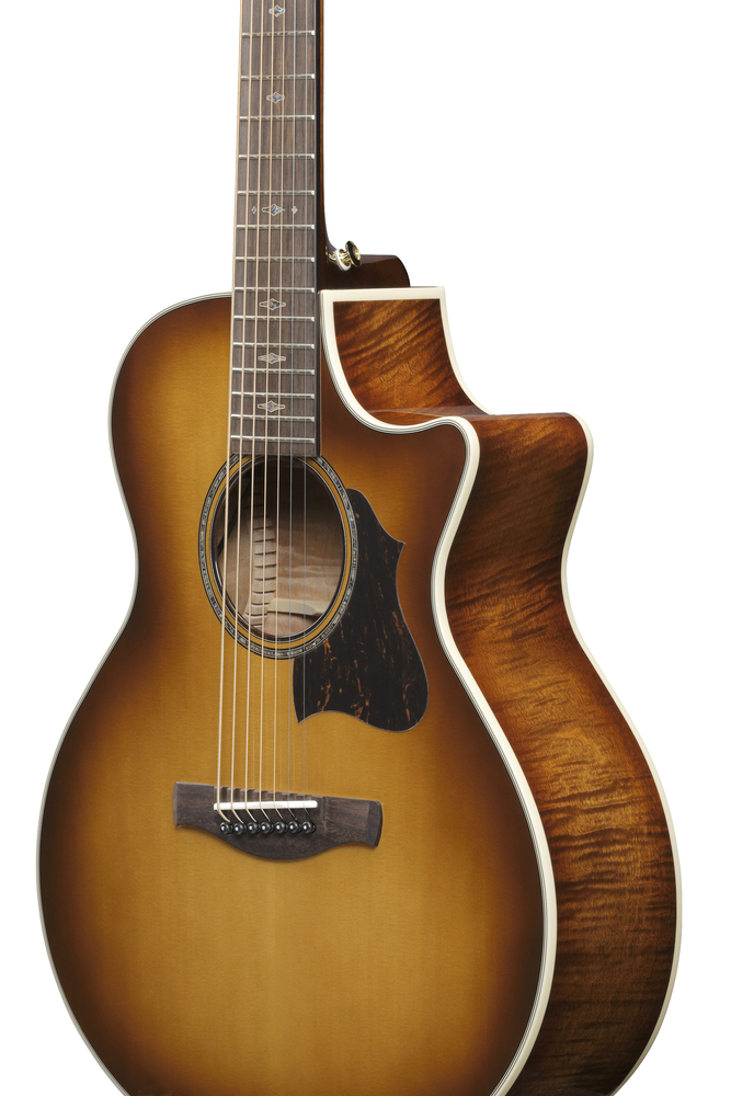 Ibanez AE3007FMH 7 String Acoustic Guitar - Tobacco Edge Burst High Gloss