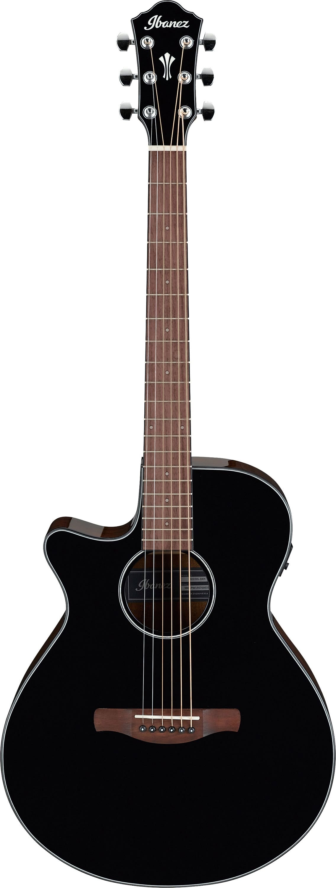 Ibanez AEG50L BKH Left Handed Acoustic Guitar