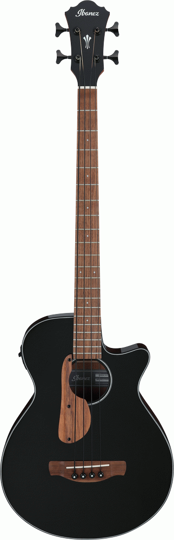 Ibanez AEGB24E BKH Acoustic Electric Bass - Black High Gloss