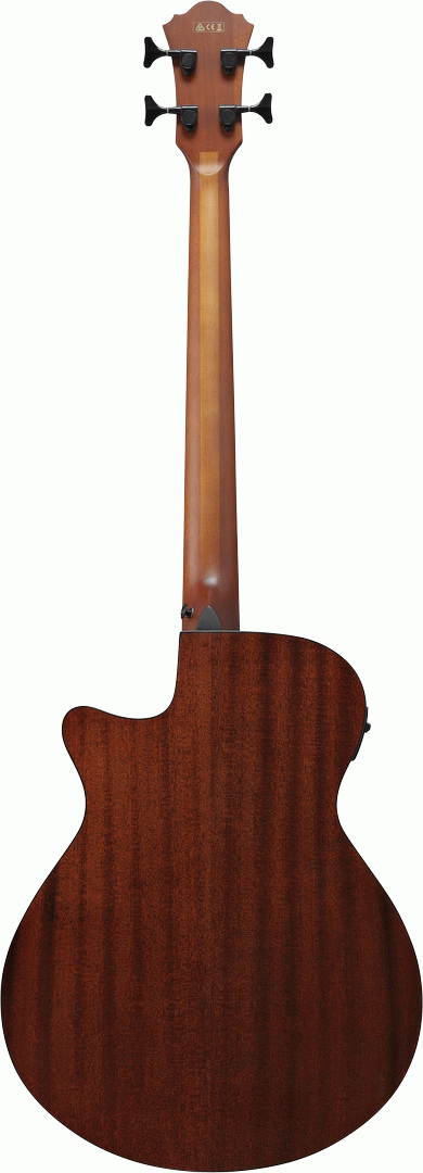 Ibanez AEGB24E BKH Acoustic Electric Bass - Black High Gloss