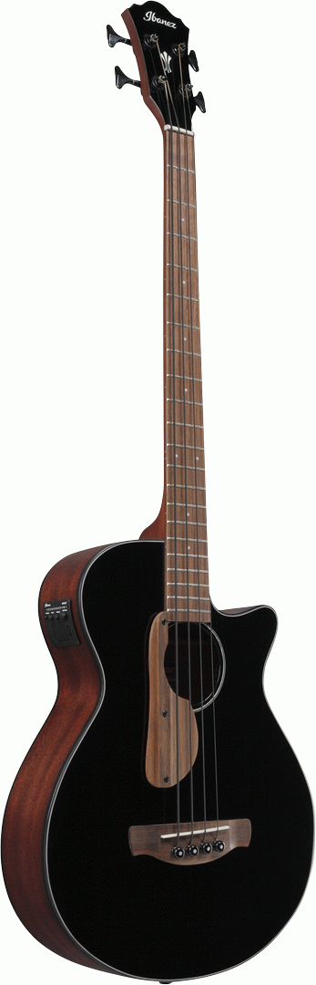 Ibanez AEGB24E BKH Acoustic Electric Bass - Black High Gloss
