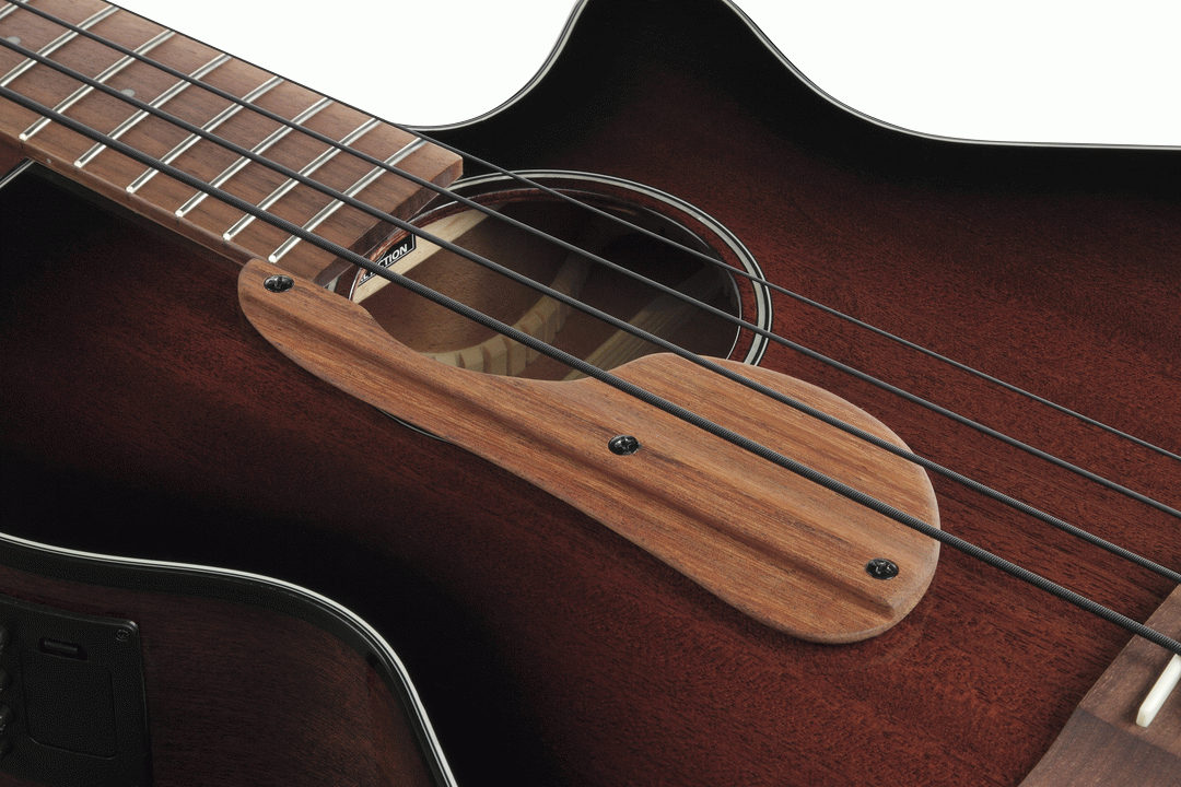 Ibanez AEGB24E MHS Acoustic Electric Bass - Mahogany Sunburst High Gloss