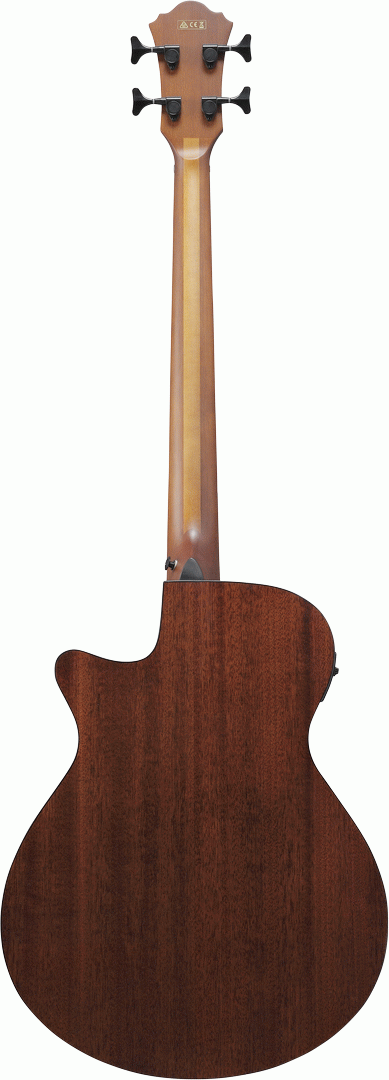 Ibanez AEGB24E MHS Acoustic Electric Bass - Mahogany Sunburst High Gloss