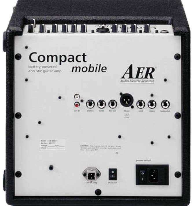 AER Compact Mobile 60w Acoustic Guitar Amp (v2)