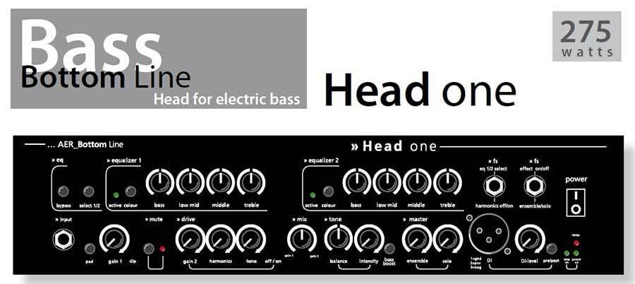 AER Head One Bass Amp Head