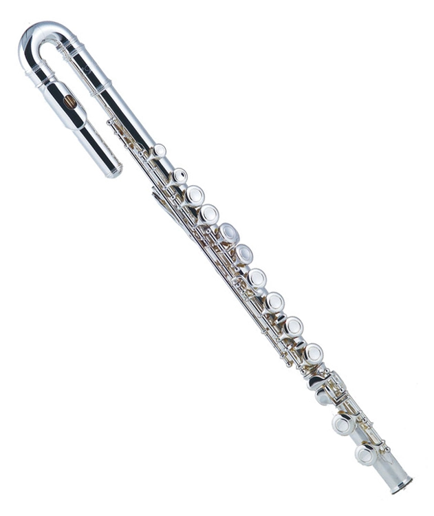 J.Michael FLU450S Flute w/2-Head Joints - Silver Plated Finish