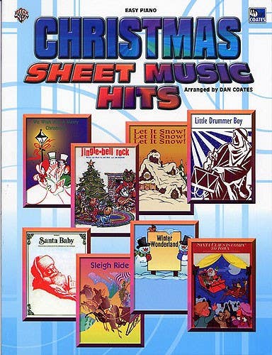 Christmas Sheet Music Hits Ep Arr Coates