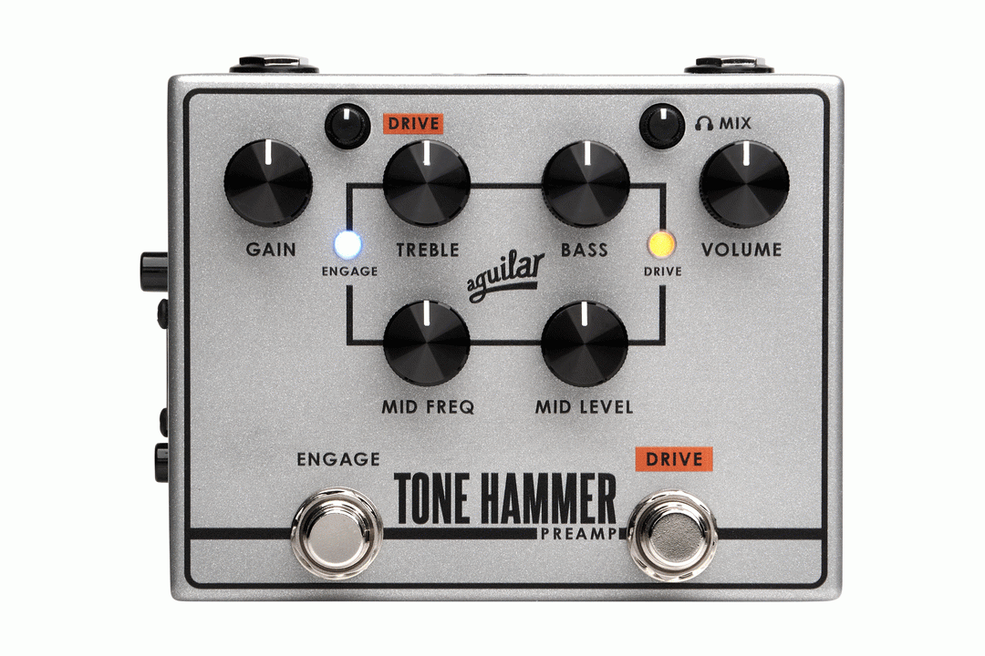 Aguilar Tone Hammer v2 Preamp / DI Pedal