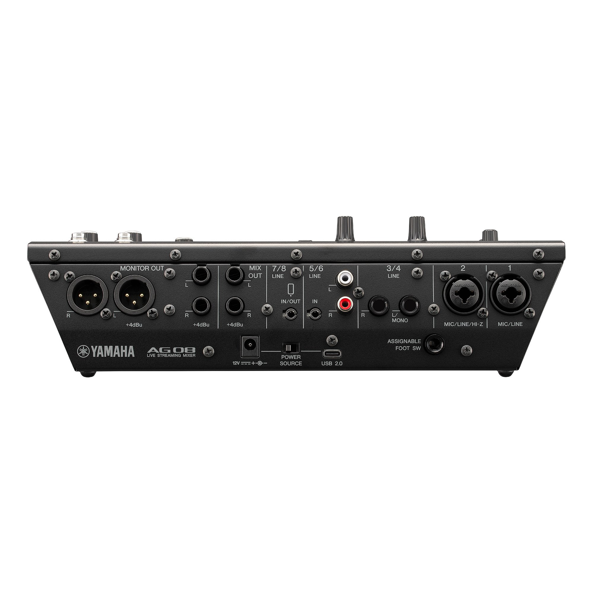 Yamaha AG08B Live Streaming Mixer - Black