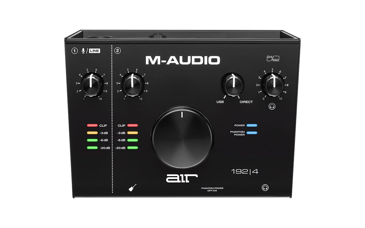 M-Audio AIR 192|4 USB Vocal Studio Pro PACKAGE