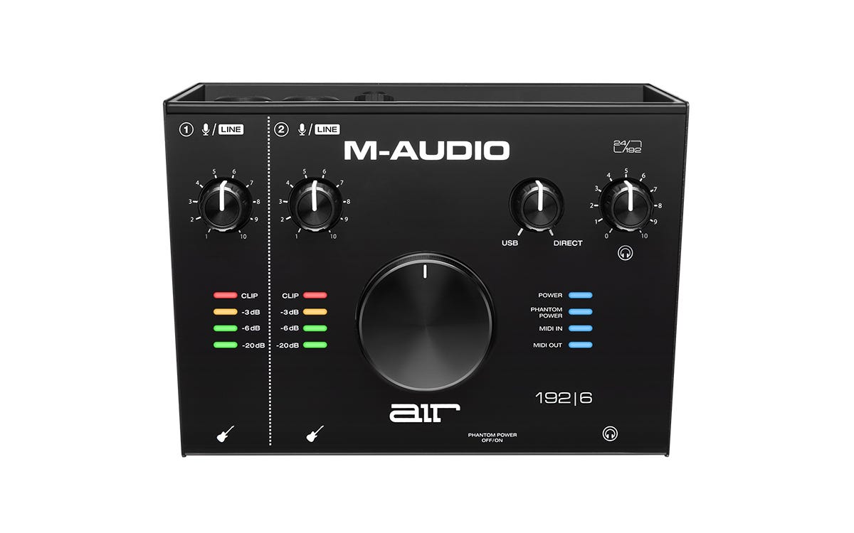 M-Audio AIR 192|6 USB Audio Interface