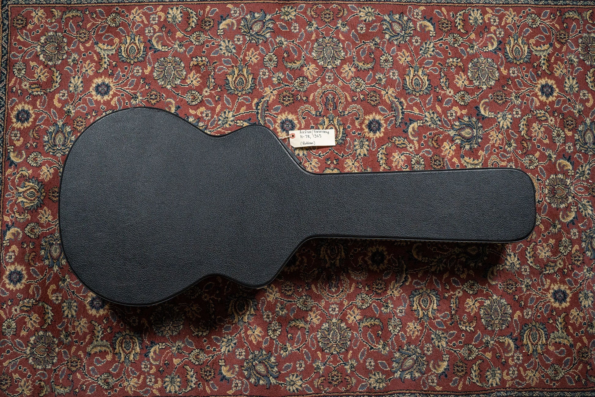 60’s Airline 7230 (Harmony H78) 3x Argyle Gold Foil Pickups & Hard Case - Pre Owned