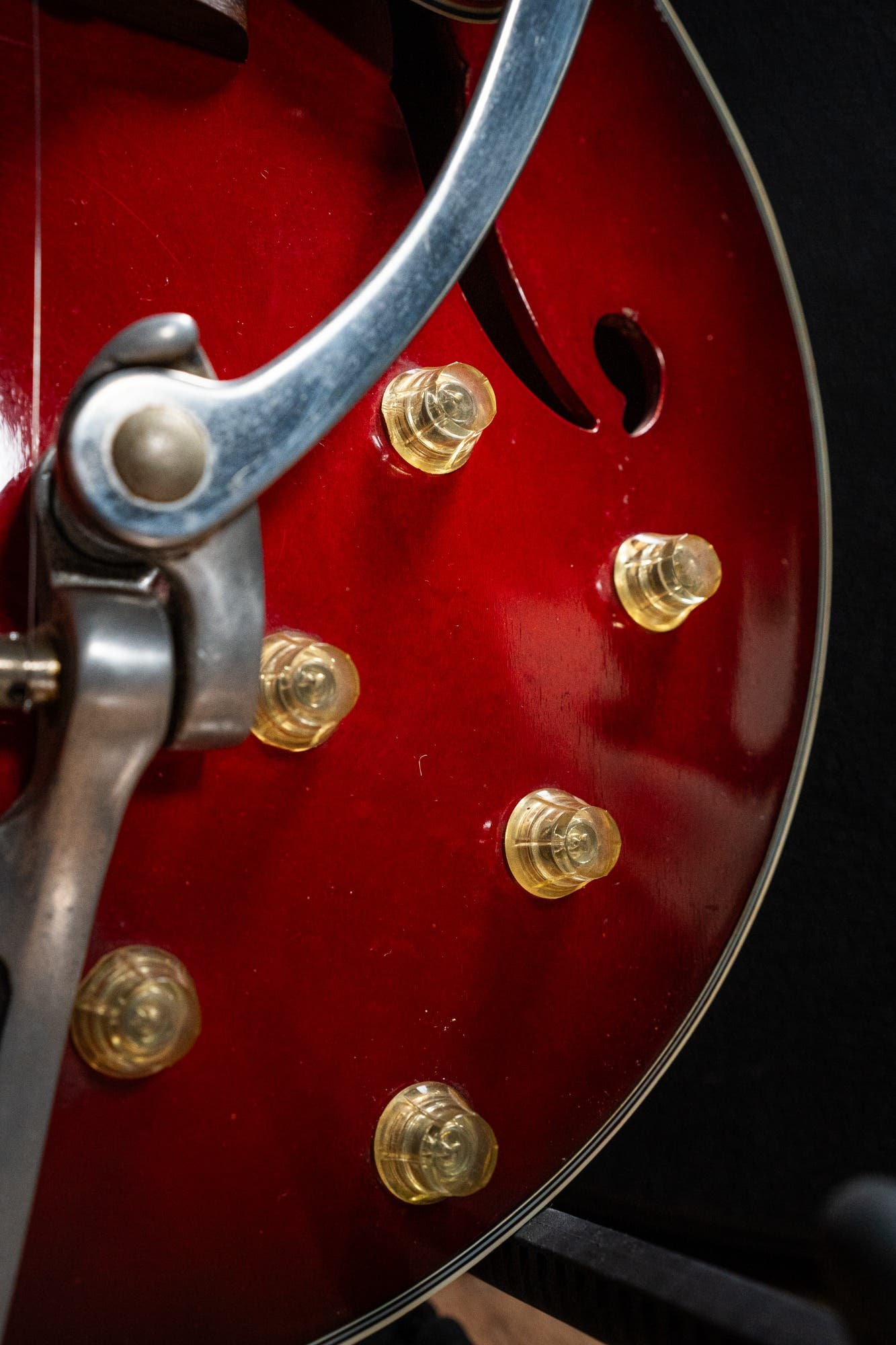 60’s Airline 7230 (Harmony H78) 3x Argyle Gold Foil Pickups & Hard Case - Pre Owned