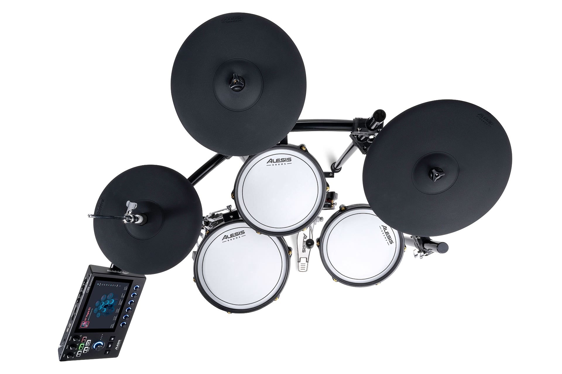 Alesis StrataClub 7pc Electronic Drum Kit w/Touch Screen Module