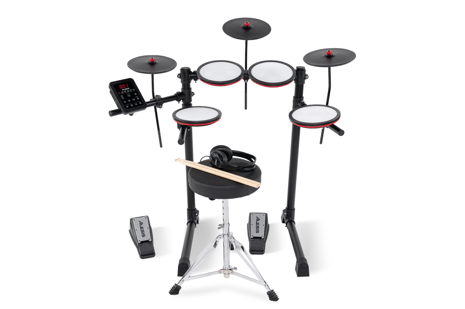 Alesis TURBOMAX 7pc Electronic Drum Kit w/Bluetooth
