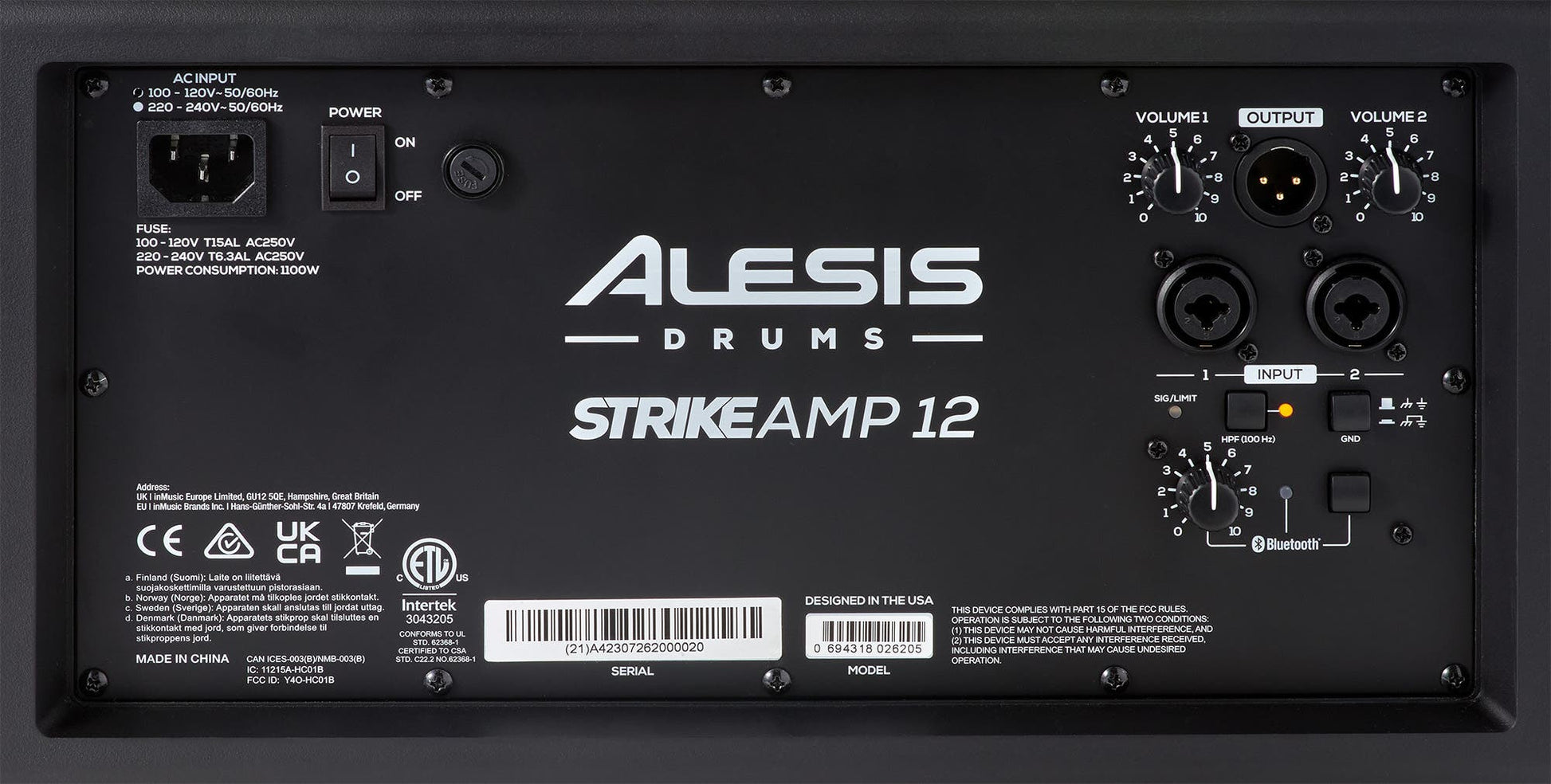 Alesis StrikeAmp 12 mkII Powered Speaker / Drum Amp