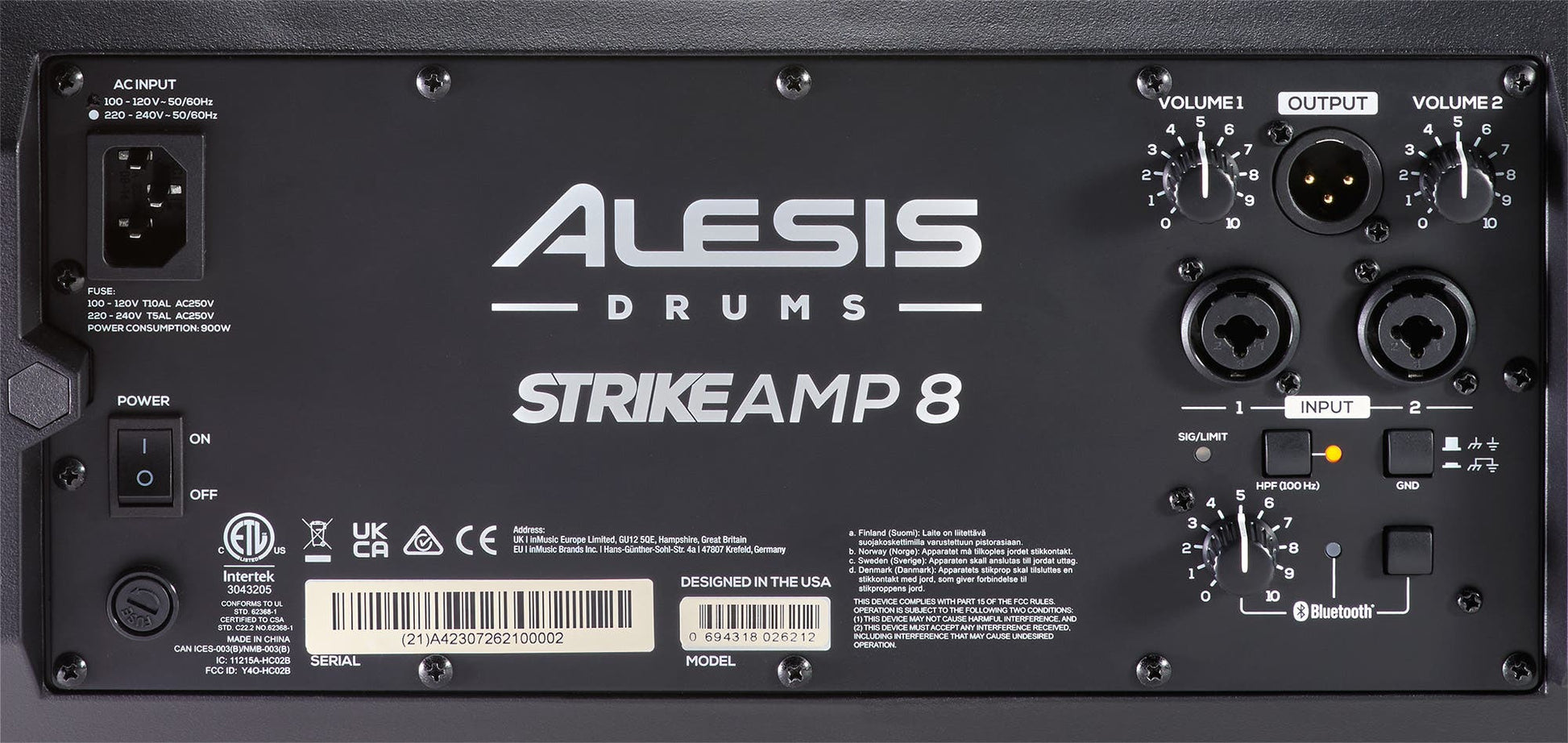 Alesis StrikeAmp 8 mkII Powered Speaker / Drum Amp
