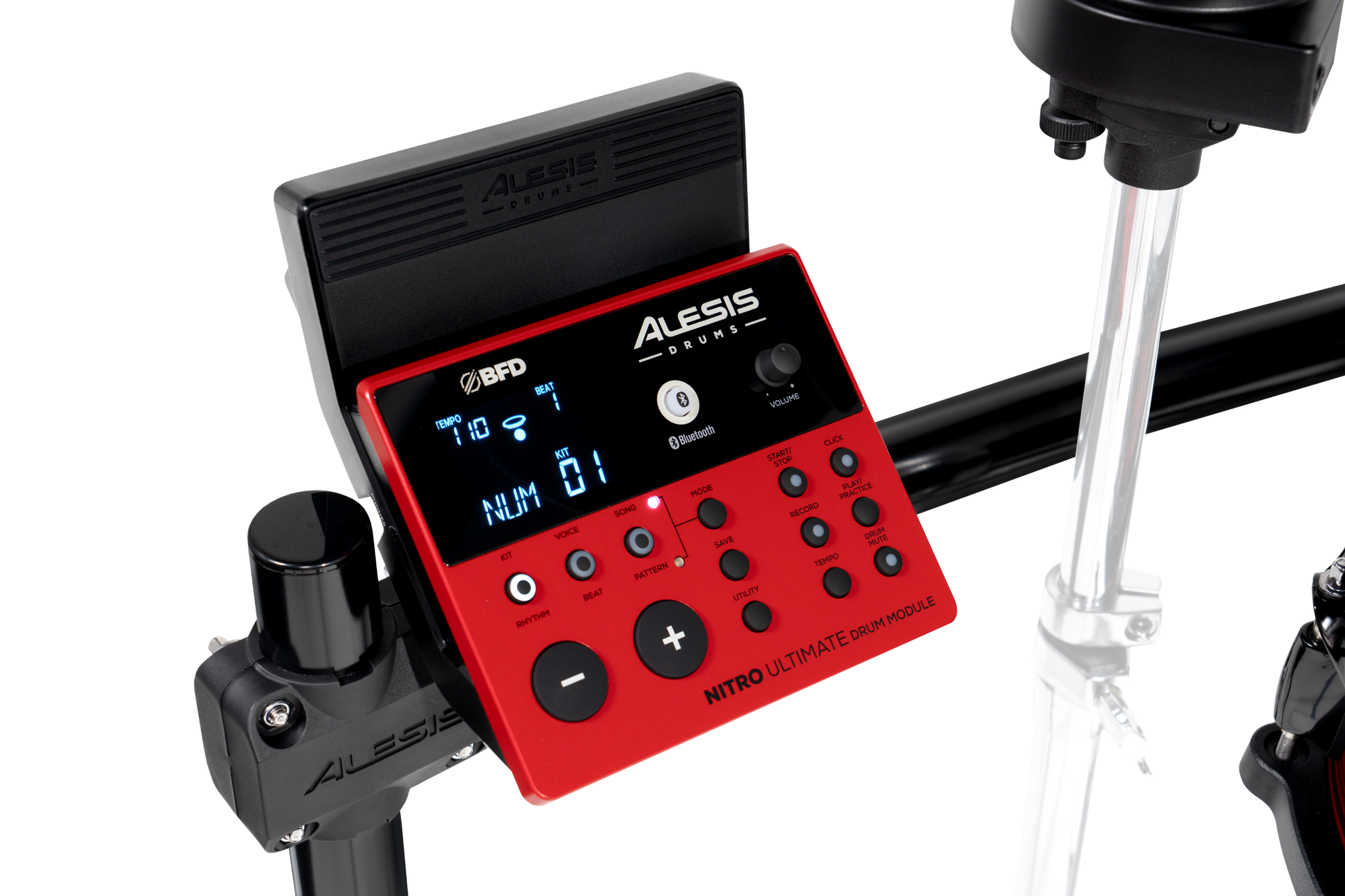 Alesis Nitro Ultimate Kit - 9pc Professional Electronic Drum Kit