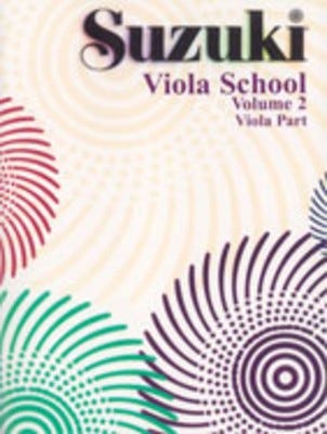 Suzuki Viola School Bk 2 Vla Part Revised