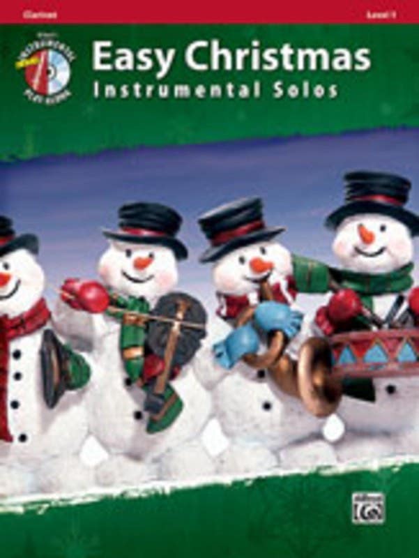 Easy Christmas Instrumental Solos Clarinet Bk/Cd