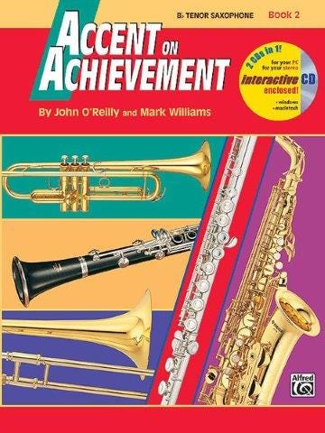 ACCENT ON ACHIEVEMENT BOOK 2 TENOR SAX / ORIELLY WILLIAMS (ALFRED)