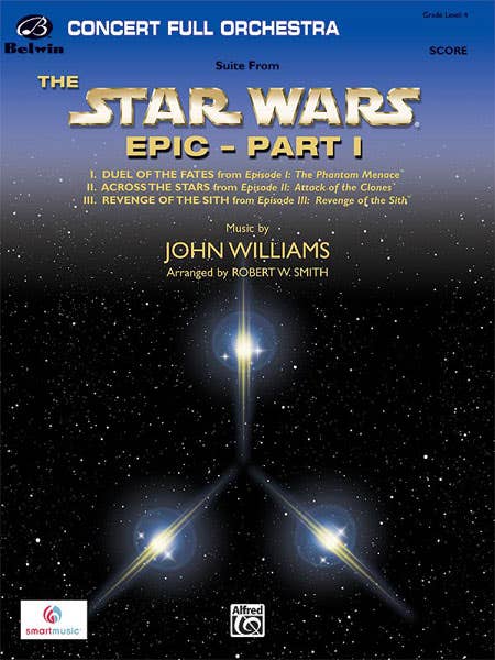 Suite Star Wars Epic Pt 1 Gr 4 Arr Smith