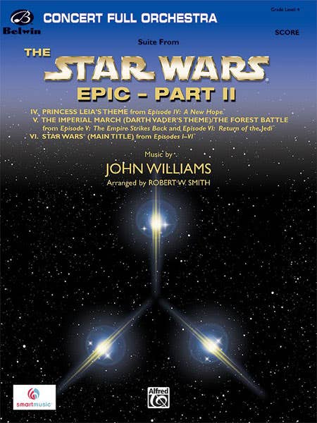 Suite Star Wars Epic Pt 2 Gr 4 Arr Smith