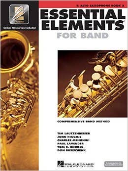 Essential Elements For Band Book 2 Alto Sax (HAL LEONARD)