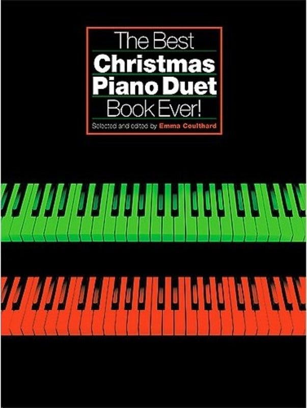 BEST CHRISTMAS PIANO DUET BOOK EVER / Various (MUSIC SALES)