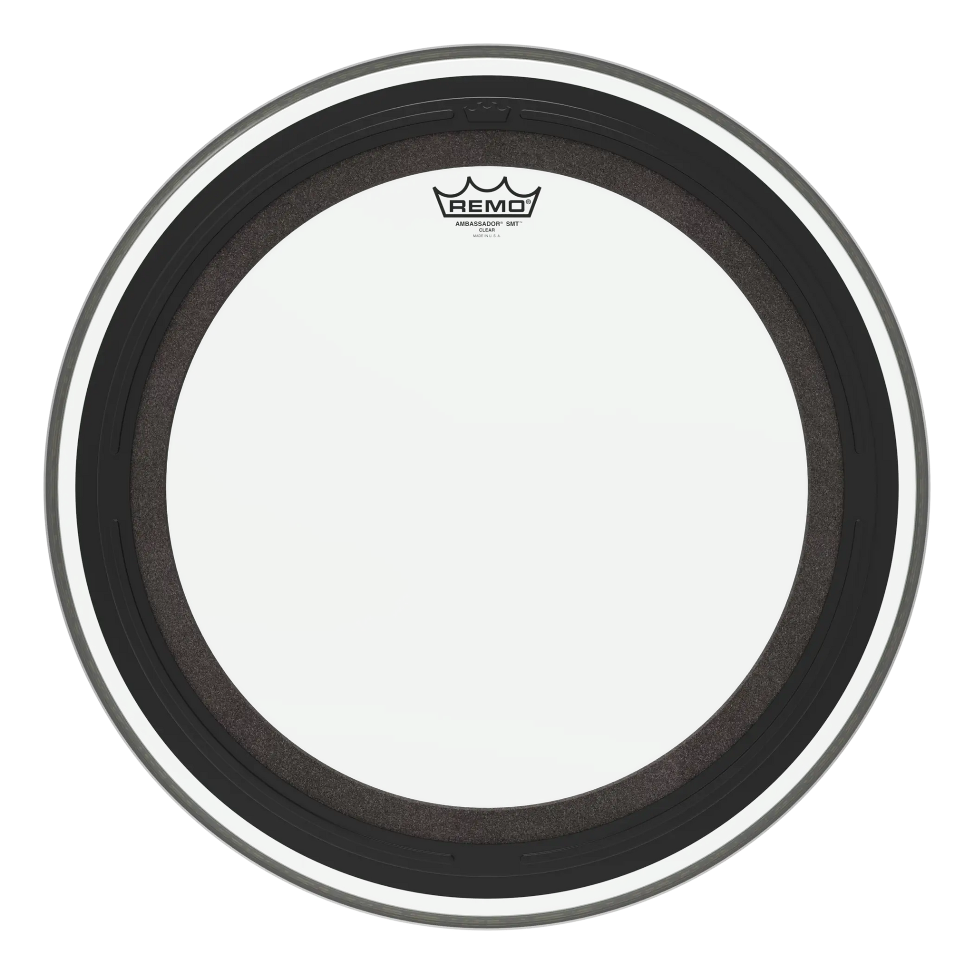 Remo Ambassador SMT CLEAR Bass Drum Head - 24"
