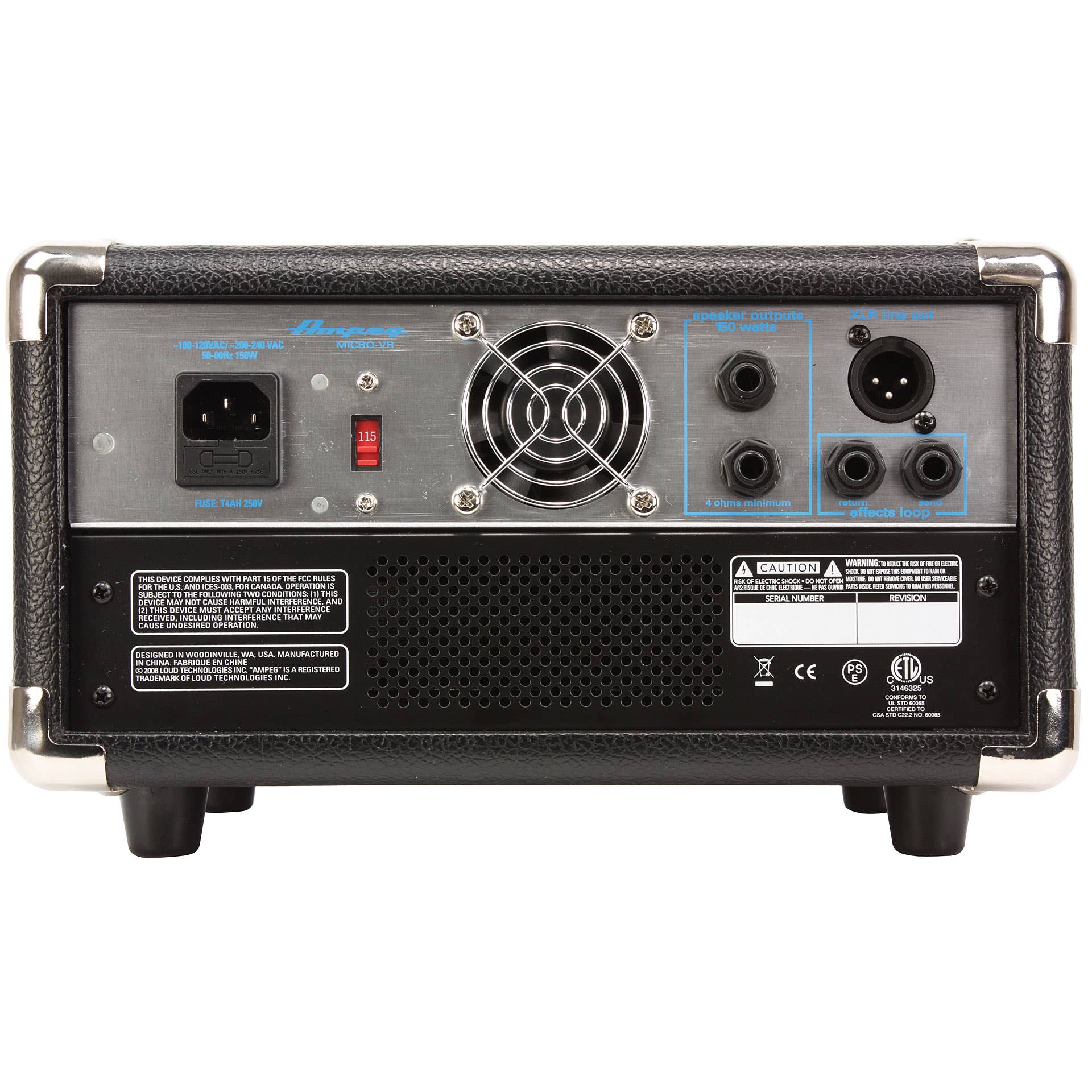 Ampeg Micro-VR Bass Amp Head