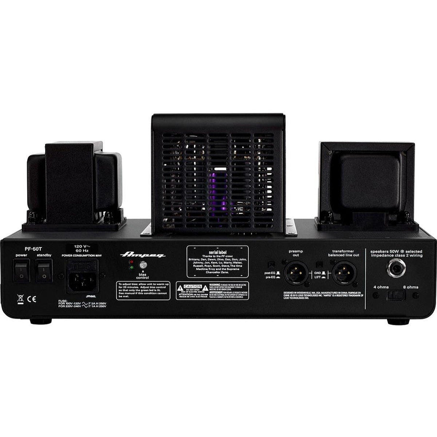 Ampeg Portaflex PF-50T Bass Amp Head