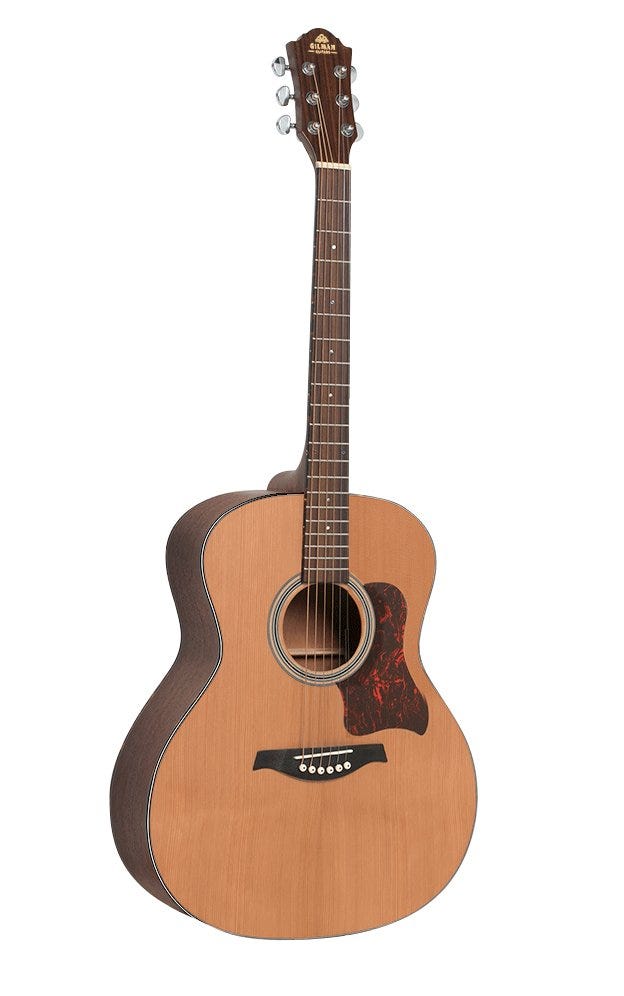 Gilman GA12 Auditorium Acoustic Guitar - Cedar