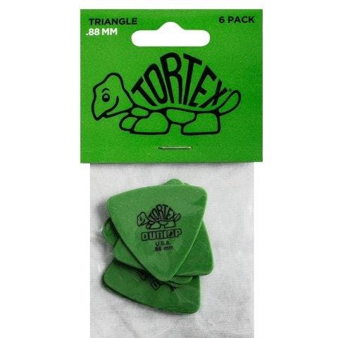 Dunlop Tortex Triangle Guitar Pick Pack - 0.88mm (JPT288)