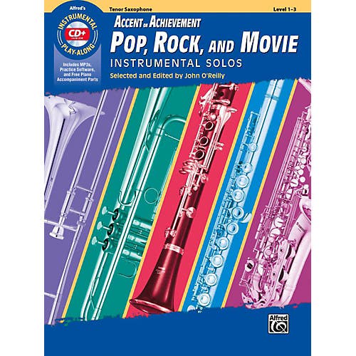 Aoa Pop Rock & Movie Solos Tenor Sax Bk/Cd