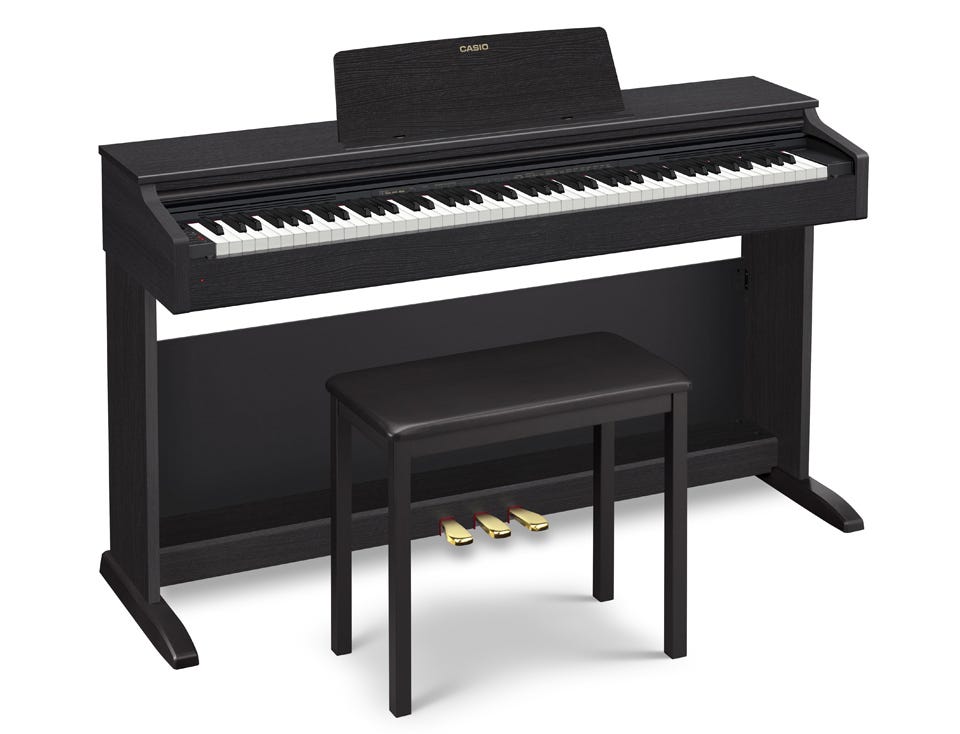 Casio AP270BK Celviano Digital Piano w/Matching Bench - Black