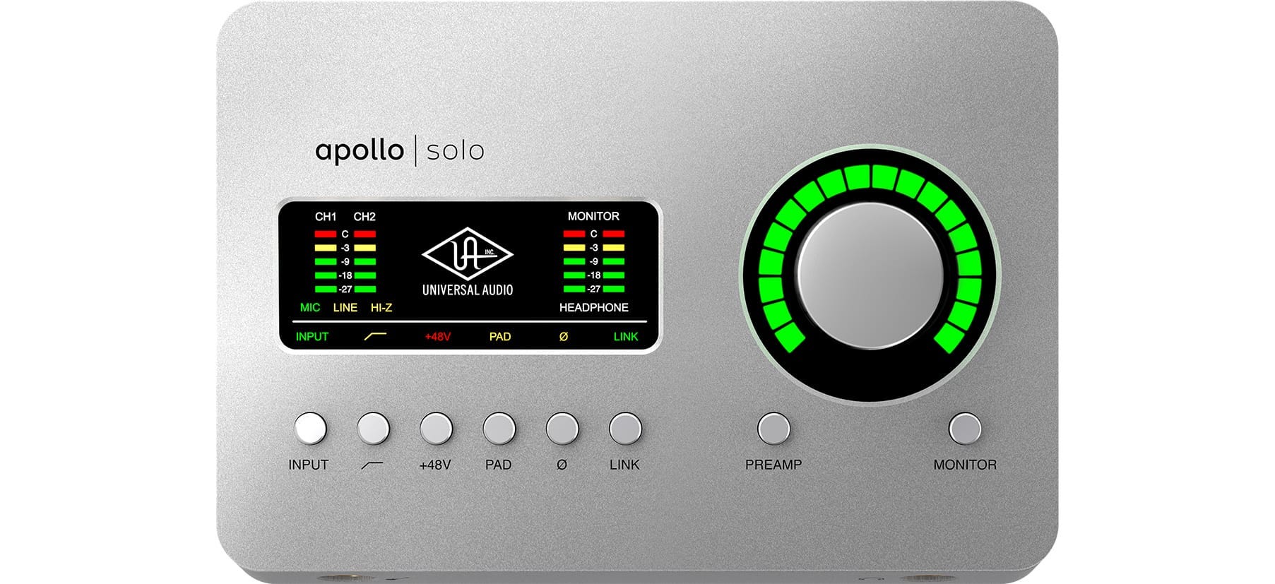 Universal Audio Apollo SOLO USB Interface (for Windows) - Heritage Edition