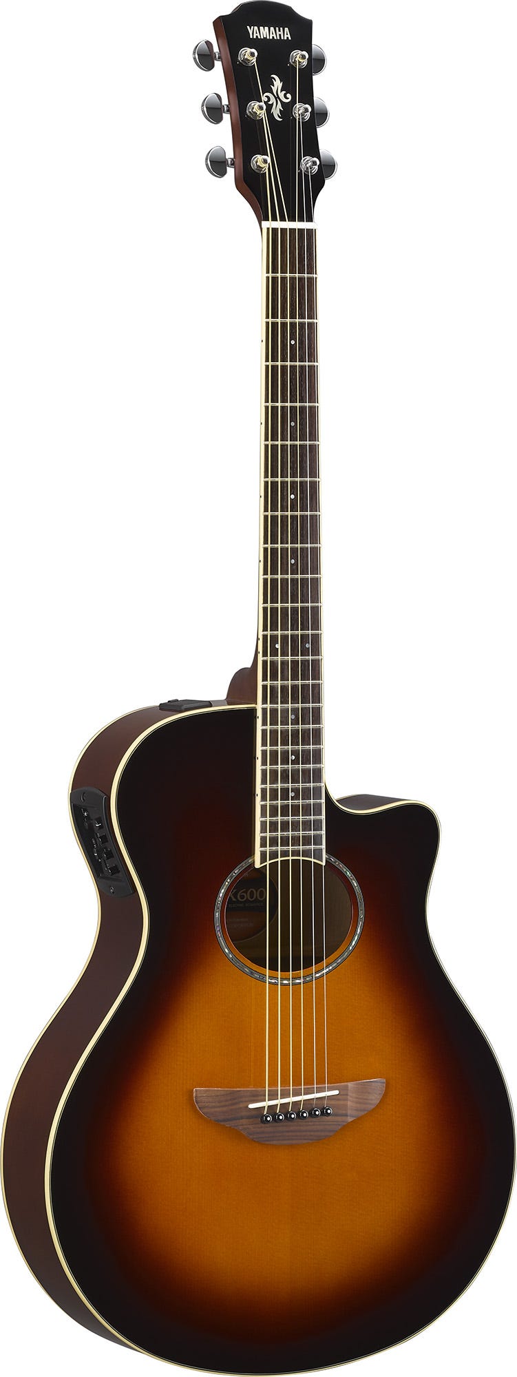 Yamaha APX600 Thinline Acoustic Electric Guitar - Old Violin Sunburst
