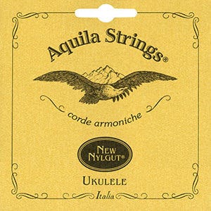 Aquila Nylgut Soprano Uke String Set - Low G Tuning