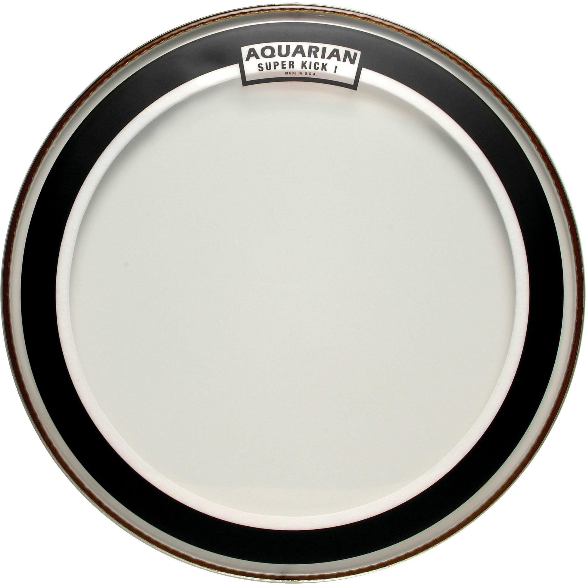 Aquarian 20 Inch Bass Drum Head Clear Single Ply Ski20 Super-Kick I