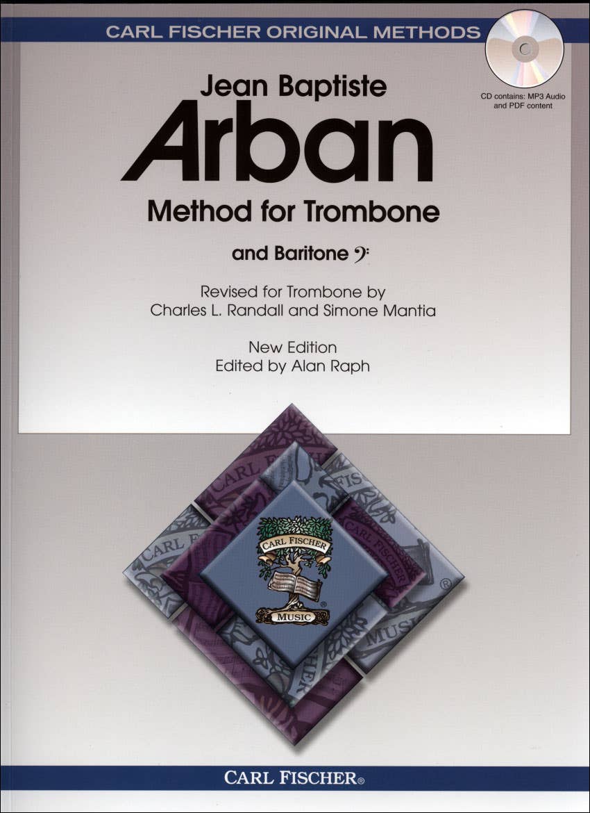 Arban Complete Method for Trombone - New Edition w/ CD / ed. Raph (Carl Fischer)