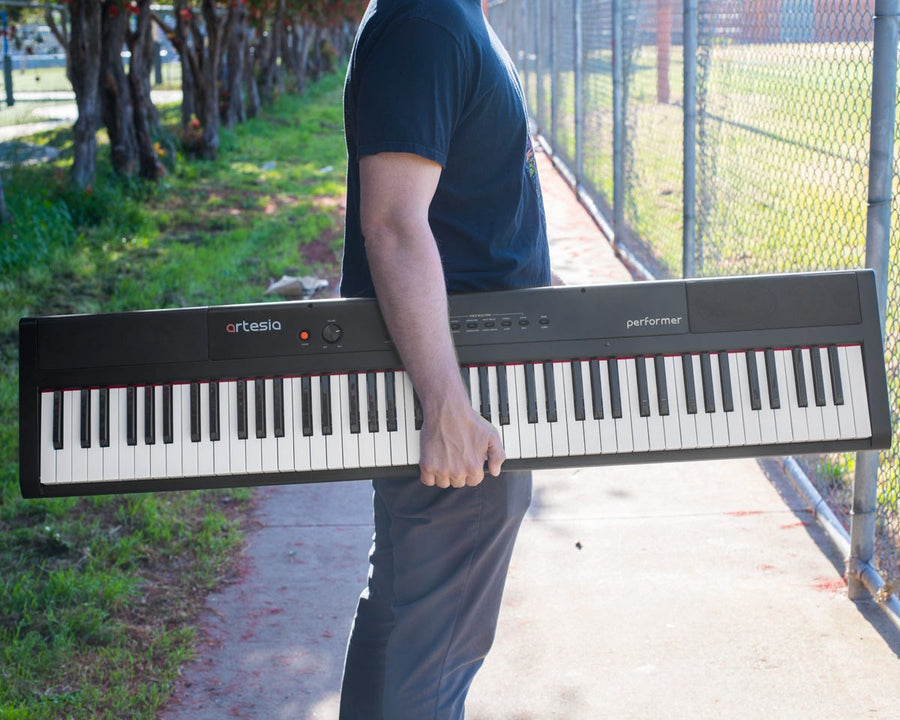Artesia Pro Performer WH Portable Digital Piano - White