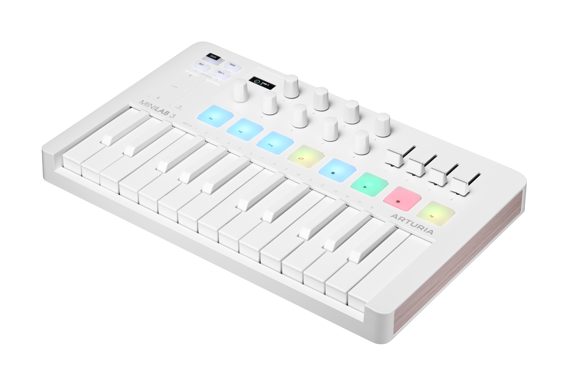 Arturia Minilab MK3 25-Note Controller Keyboard - Limited Edition Alpine White