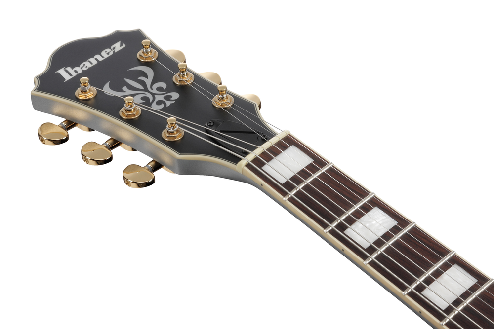 Ibanez AS73G Electric Guitar - Moonstone Silver Flat