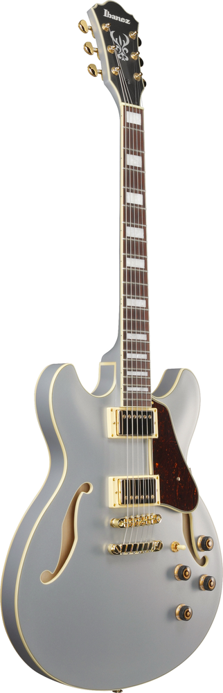 Ibanez AS73G Electric Guitar - Moonstone Silver Flat
